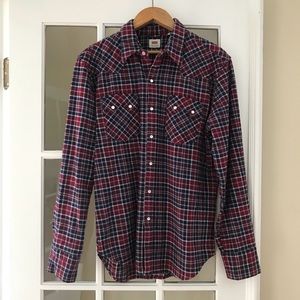 Levi’s Button Up Flannel Shirt (Men’s)